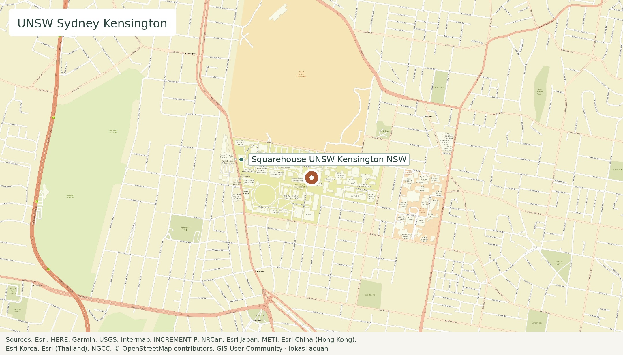 Peta UNSW Sydney Kensington