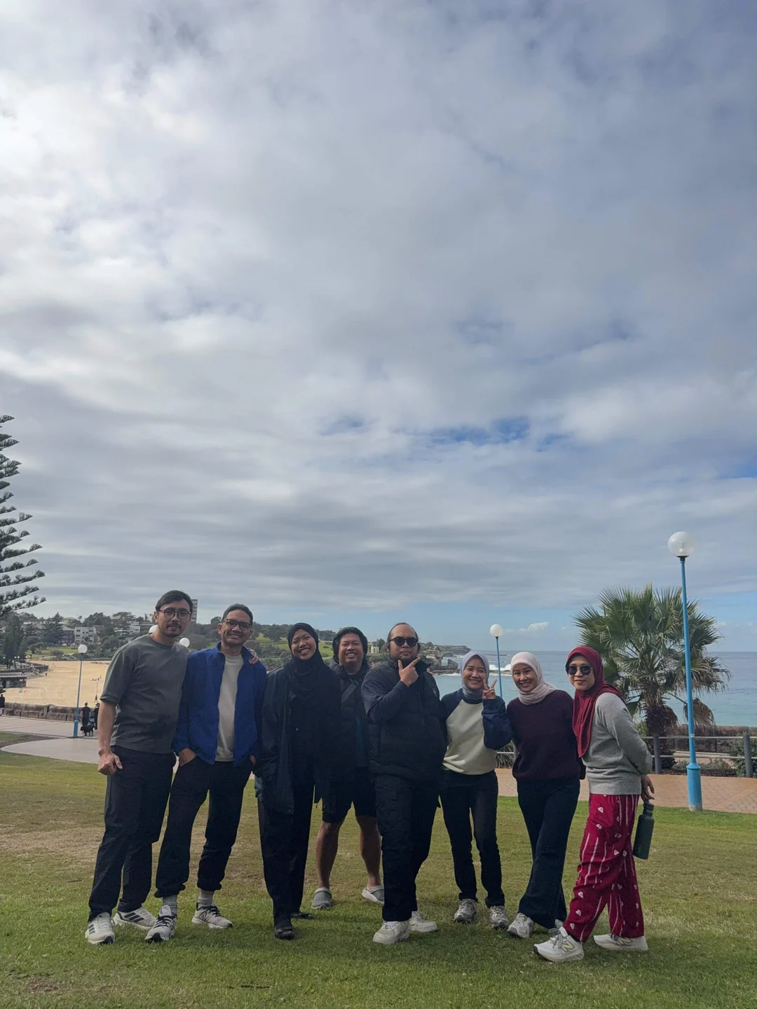 Barbecue perpisahan Indonesia Scholars di Coogee