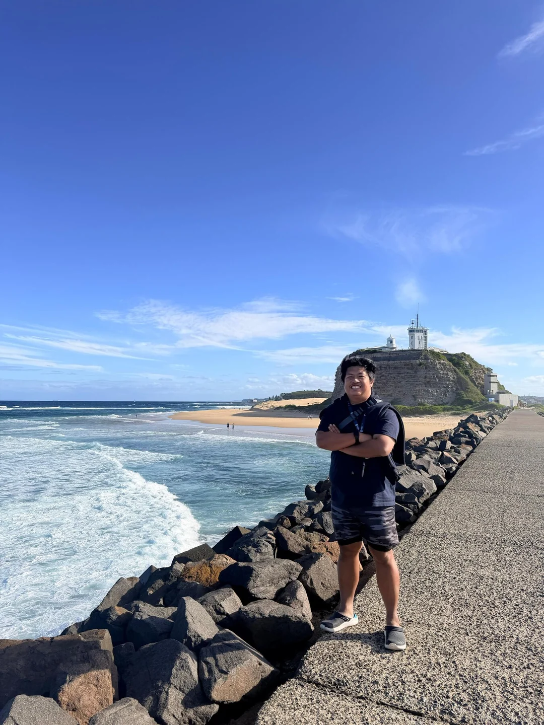 Nobbys Lighthouse · satu perspektif lagi