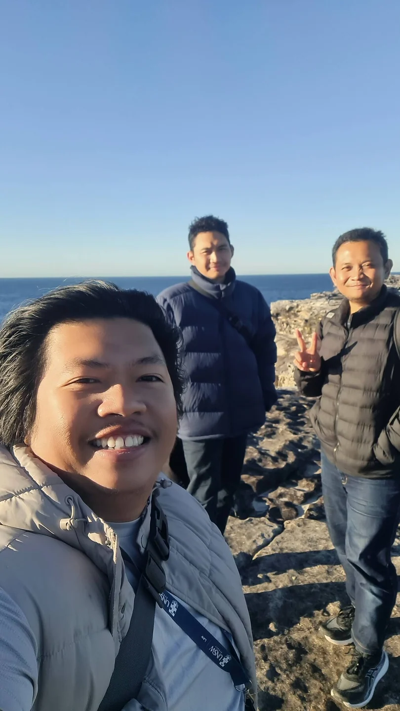 Pagi bersama Denden dan Mas Hamim