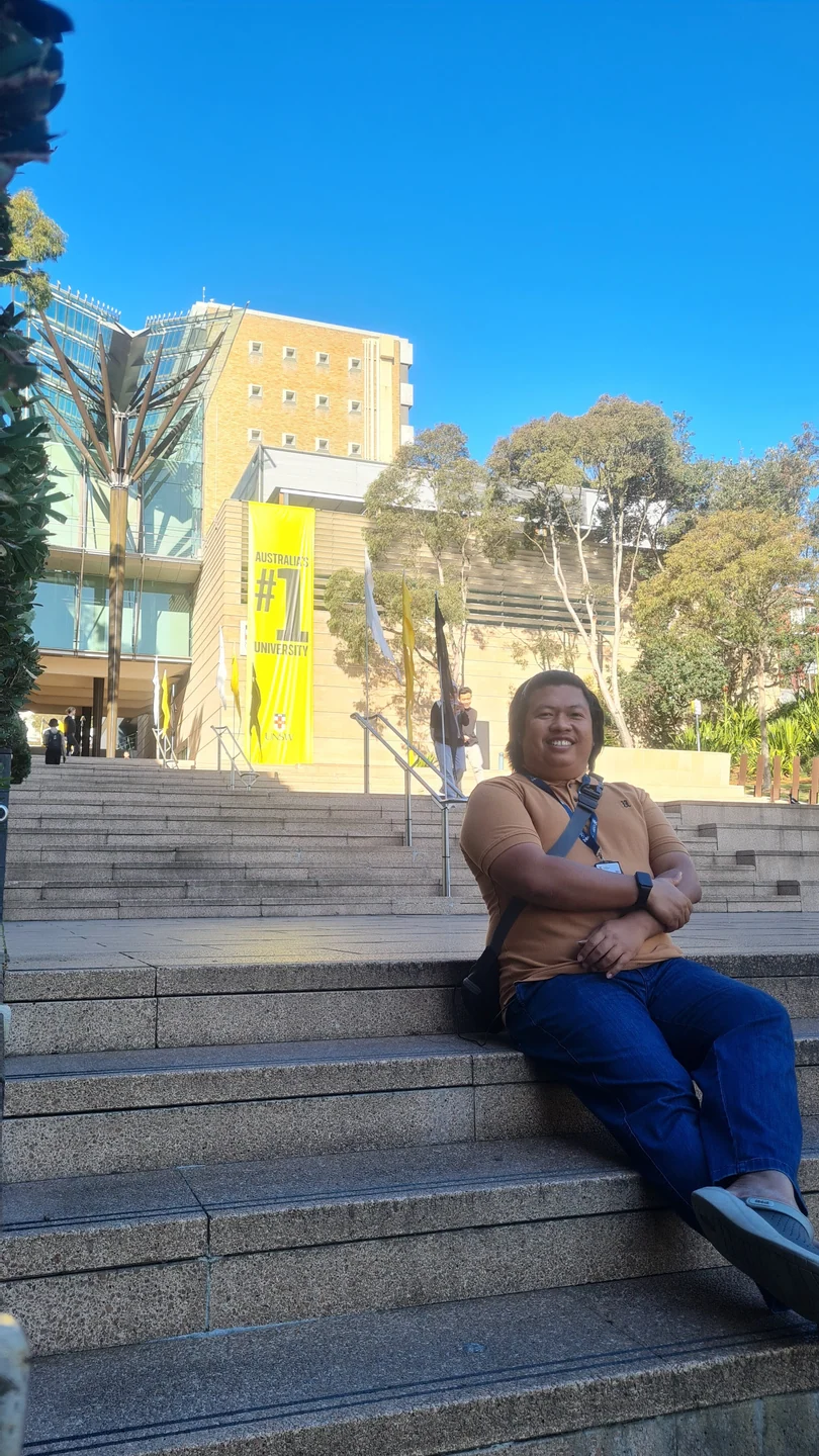 UNSW Mall stairs, untuk terakhir kali