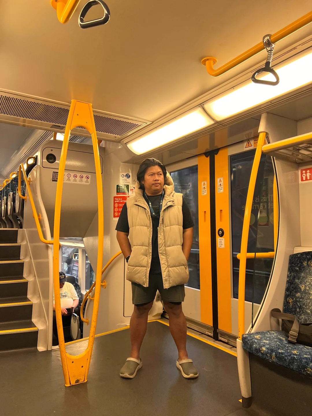 Stand like a man!