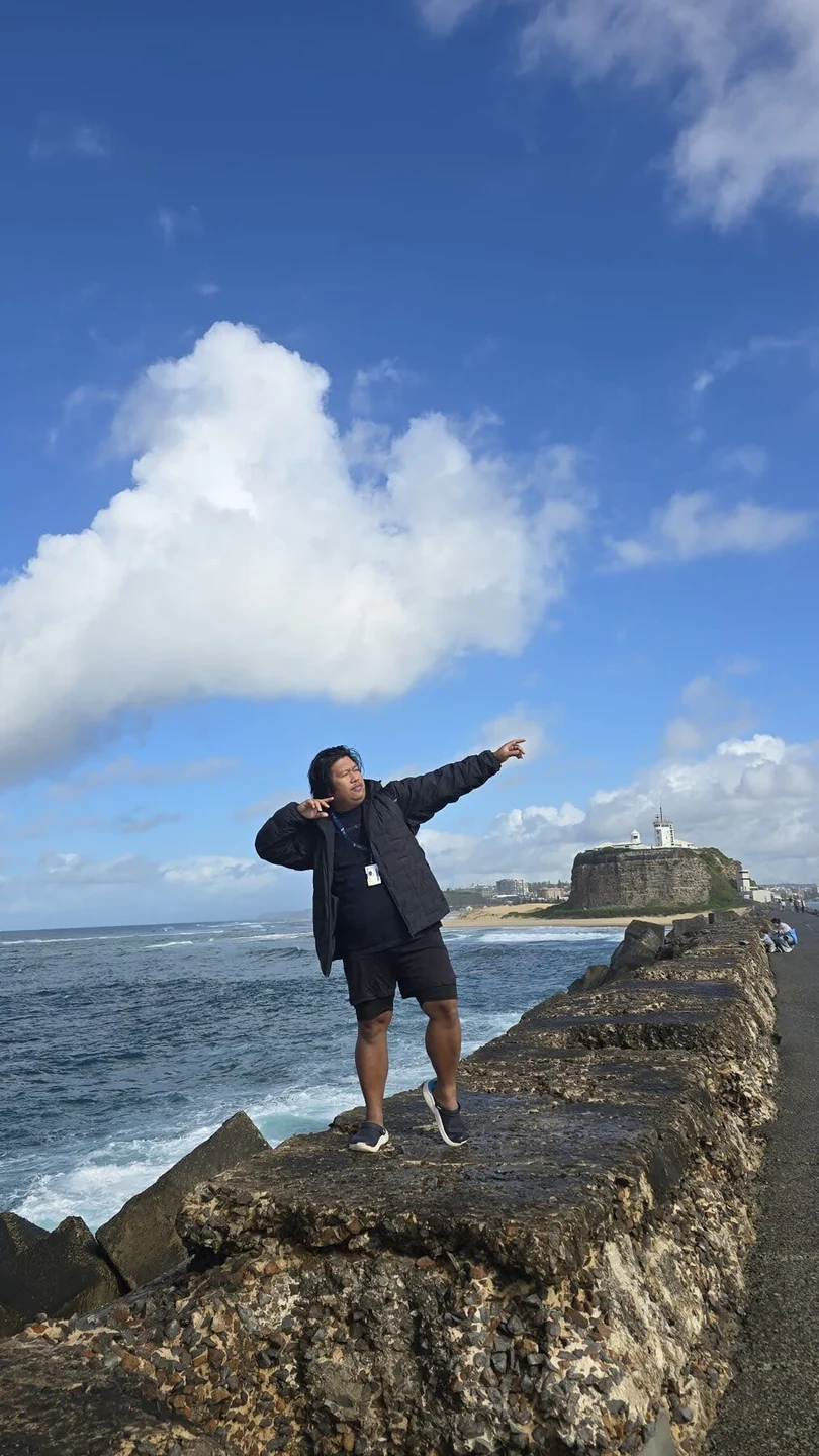 Menikmati pesisir Newcastle