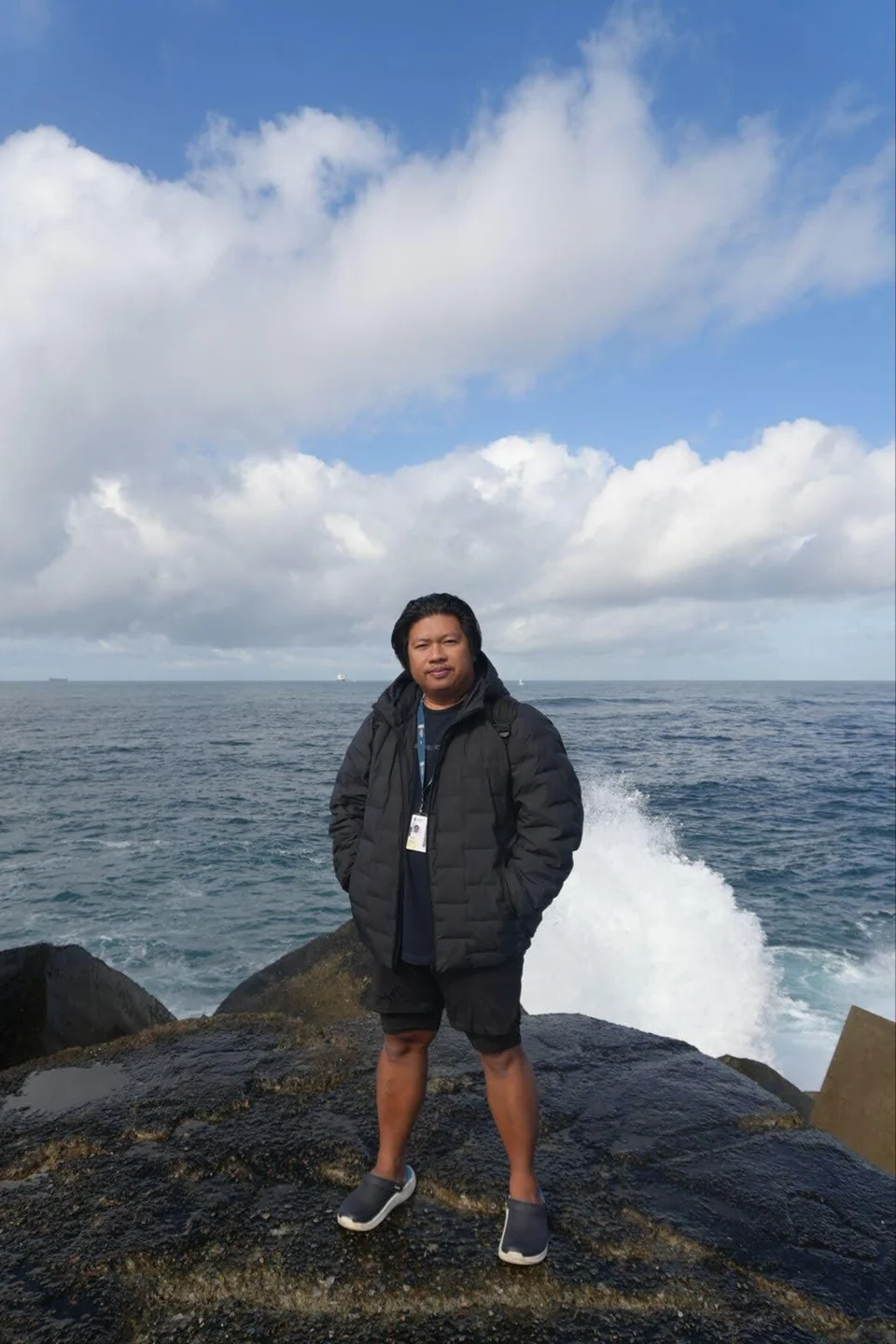 Di antara laut dan langit Newcastle